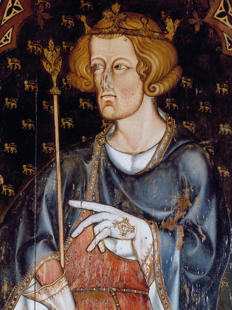Edward I (Longshanks), Westminster Abbey Sedilia portrait